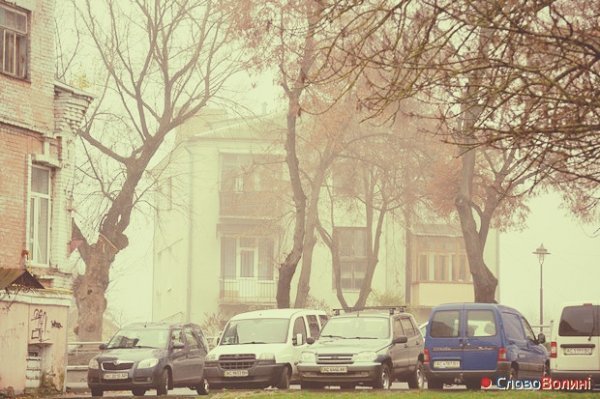 Луцьк в тумані. ФОТО